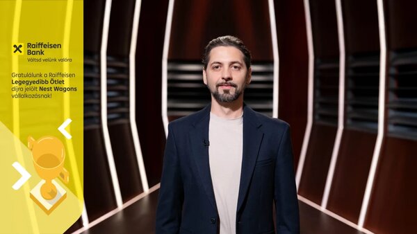 RTL.hu Cápák között — NEST Wagons